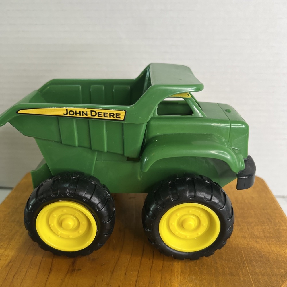 John Deere Big Scoop Dump Truck Toy Plastic‎ 6"
